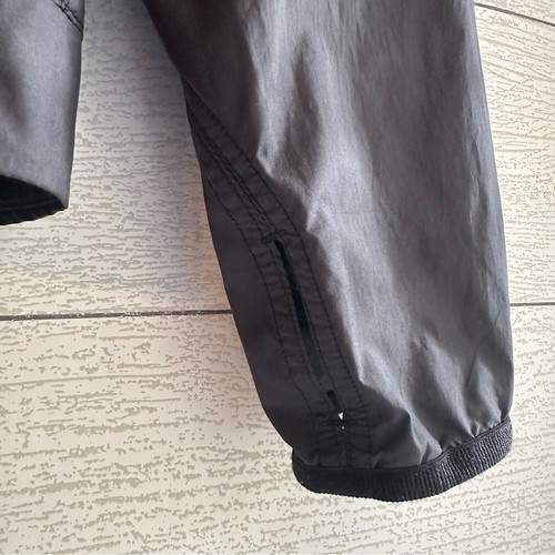 IVIVVA Windbreaker Hooded Black Full Zip Jacket Girls Size 14 - Picture 3 of 8