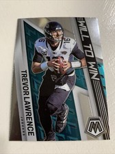 2022 Panini Mosaic Football #WW12 Trevor Lawrence Will To Win Base Jaguars