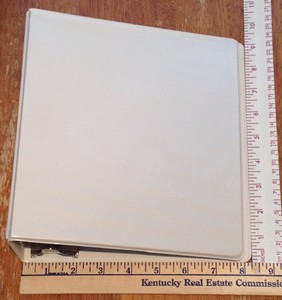 case of 14 3 ring binders 2 o ring 8 5 x 5 5 mini half sheet