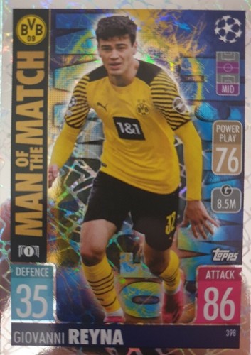 Match Attax Champions League 2021/2022 limited edition Chrome Heritage Haaland - Bild 118 von 176
