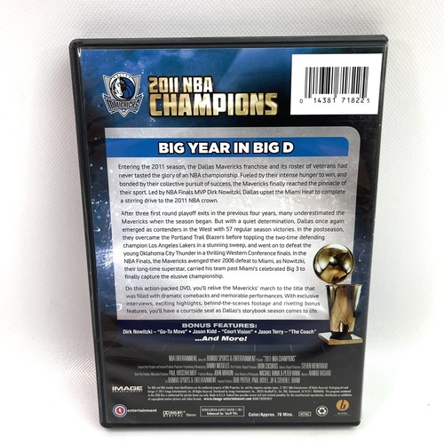 2011 NBA Champions Dallas Mavericks The Finals Official DVD Special - Bild 4 von 6
