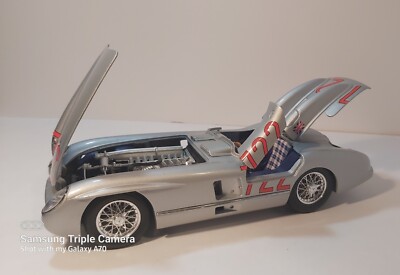 Burago 1/18 1955 MERCEDES-Benz 300 SLR # 722 Made in ITALY. | eBay