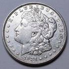 New Listing1921-D Morgan Dollar Us Silver $1.00 Coin Sharp Details, No Reserve Price