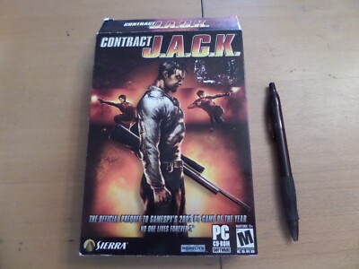 Contract J.A.C.K. Jack + Box & Manual (PC Windows, 2003)Windows 98ME2000XP