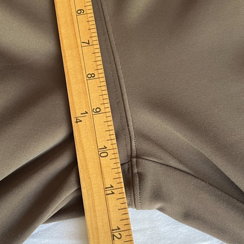Athleta Delancey Moto Tight Womens Leggings Size S Taupe Zip Ankle/Pockets Work - Imagen 12 de 15