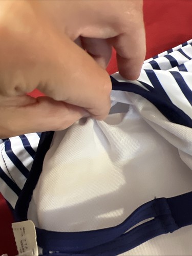 Yonique Small Swim Top Loose Fitting Teal, Vacation, Summer, Tankini, Modest - Picture 7 of 10