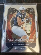 Pat Freiermuth RC 2021 Panini Prizm Draft Picks 184 All American Steelers Rookie