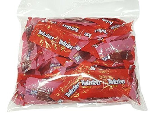 Twizzlers Twists Strawberry Flavored Wrapped Candy 2 Pound Bag - Individually - Picture 1 of 3