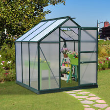 outsunny polycarbonate greenhouse