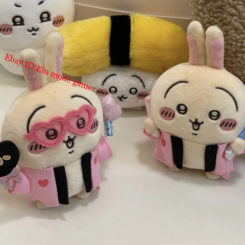 Chiikawa Otakatsu Usagi Rabbit Plush Doll Toy Keychain Backpack Gift 2025 - Picture 4 of 13