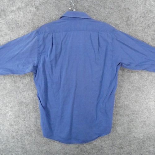 Vintage Brooks Brothers Makers Shirt Mens 15.5 4 Oxford Button Up Blue USA - Picture 15 of 15