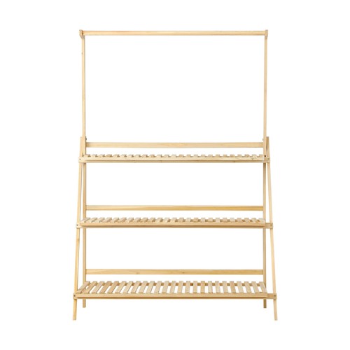 Livsip Plant Stand Outdoor Indoor Wooden Flower Pots Rack Corner Planter Shelf - Picture 7 of 10