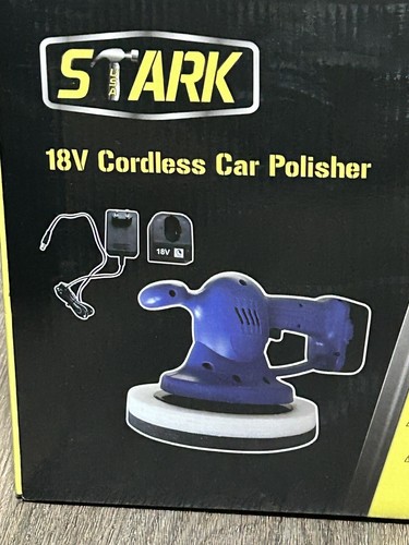 NEW Stark 18V Cordless Car Polisher Buffer 9-1/2" Diameter Pad 3300 RPM Tool - Picture 4 of 6