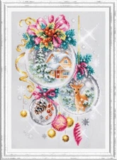 Magic Needle Cross Stitch Kit 100-247 A Christmas Fairy Tale