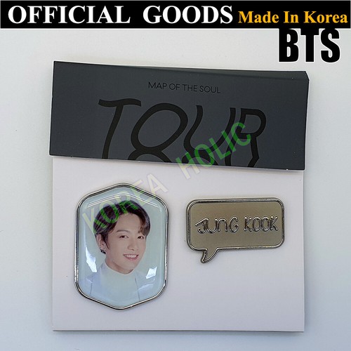 BTS Map Of The Soul Tour Badge Set OFFICIAL GOODS Bangtan Boys K-Pop Brand New - 第 4/24 張圖片