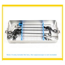 Aluminium Alloy disinfection sterilization tray box case for surgical instrument