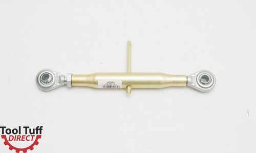 Forged Steel Tractor Top Link, Cat 0, 5/8" Pin Hole, 13-18" Span, Zinc-Coated