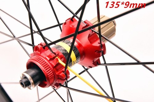 Rennrad Radsatz Ultraleicht 700c Tiefe 40mm 50mm V / Scheibenbremse Fahrrad - Bild 9 von 12
