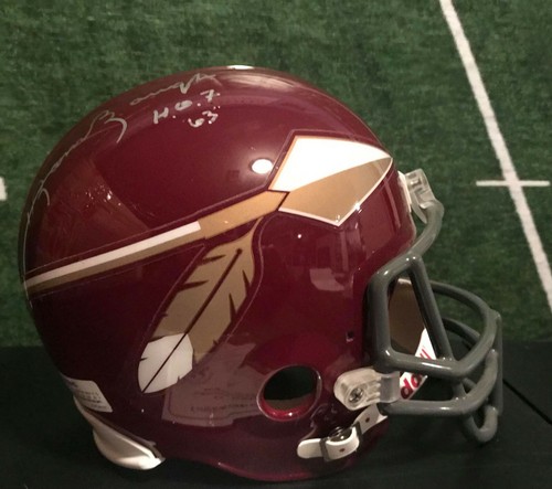 Sammy Baugh Full Size Washington Redskins Replica Helm mit Hall of Fame Insc