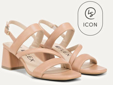 LifeStride Women's Celia Slingback Strappy Dress Sandals Beige (Select Size)