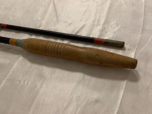 Vintage 10' Lester Javis WALKER 2 Piece Fishing Rod Australia Made VG Original - Picture 4 of 17