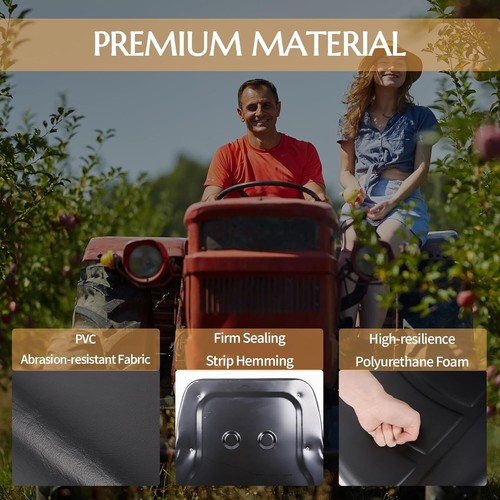 Universal Seat Adjustable with Armrests and Seat Belt for Forklift - Picture 4 of 7