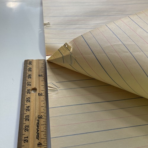 Zaner Bloser Handwriting Paper red Midline Grade 2nd method tablet VTG nifty - Picture 17 of 24