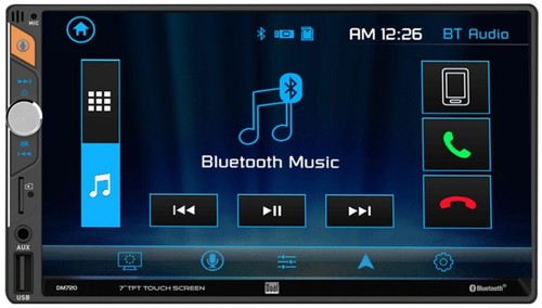 2002-2005 RAM DUAL BLUETOOTH USB AUX SD VIDEO CAR STEREO RADIO PACKAGE - Bild 3 von 12