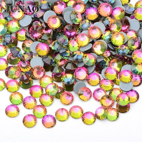 Hot Fix Crystals Rhinestones - Flatback Iron On Strass Bulk Iron On Appliques - Picture 15 of 48