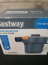 Bestway sidewinder AC air pump 110-120V Inflation And Deflation Camping NEW
