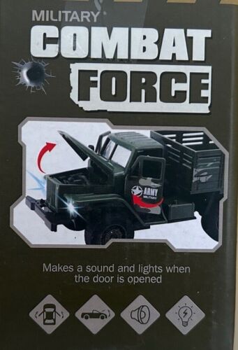 Lorry/Truck Military Transporter Light Sounds Model Toy 1:43-1:50 Scale - Picture 6 of 7