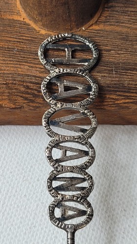 Vintage Havanna Silber Souvenir Löffel - Bild 4 von 6