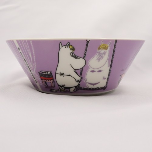 Arabia Snorkmaiden in Lilac Color Bowl 15cm Moomin Classics Finland 2020 - Picture 5 of 8