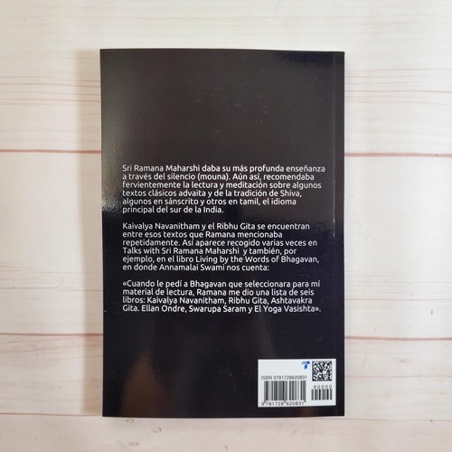 El Giro Simbolico Advaita Vedanta Prabhuji Kaivalya Navanitham Ramana Maharshi - Picture 8 of 14