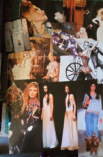 Vintage Ephemera FASHION CENTURY 1990-1999 Junk Journal craft fussy cut up x 25 - Picture 2 of 7