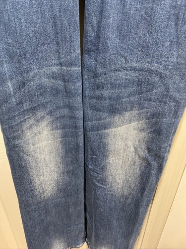 Jack & Jones Mens Blue Jeans Dark Wash 170/78A Nice Denim Buttonfly Pants C Ron - Picture 11 of 12