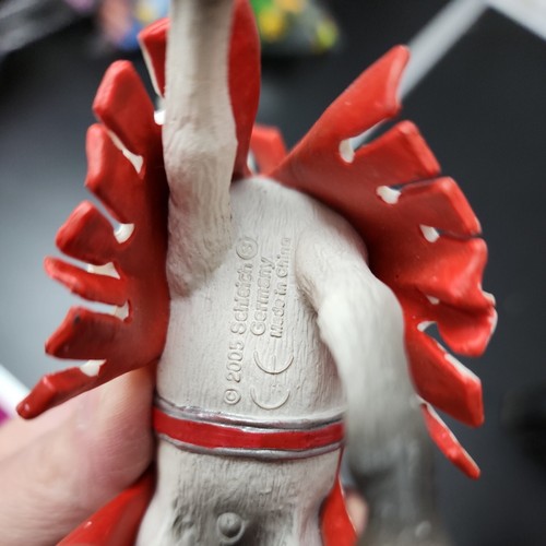 Schleich Ritter - Schwarz-Weißer Ritter zu Pferd fehlende Lanze  - Bild 10 von 11