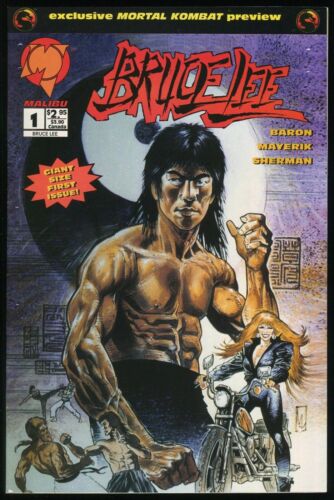 Bruce Lee Comic Set 1-2-3-4-5-6 Lot Malibu Mayerik Jeet Kune Do Ip Man's student - Picture 2 of 12