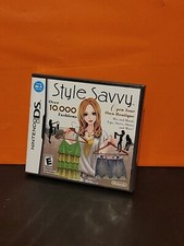 Style Savvy (Nintendo DS, 2009) Rare Brand New Factory Sealed NIB NoS