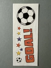 Mrs. Grossman's Stickers | SOCCER GOAL | Retired 1994 Creative Memories