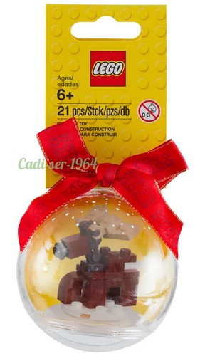 LEGO Seasonal Reindeer Holiday Bauble 853574 NEW Released 2013 RETIRED - Picture 14 of 24