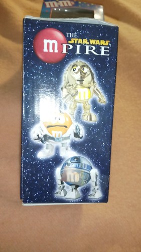 M&M's Christmas Holiday Ornament The Star Wars M PIRE Yellow Peanut New In Box - Picture 4 of 5