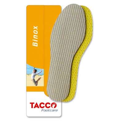 TACCO Solette per Scarpe Profumate Igienizzanti Lattice Linea Binox