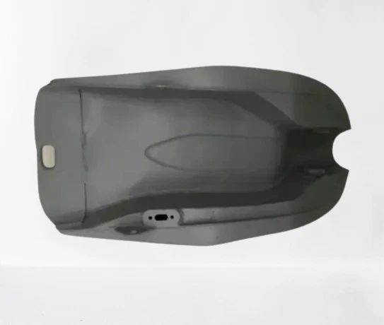 ADECUADO PARA YAMAHA RZ350 31K YPVS GASOLINA CRUDA COMBUSTIBLE ACERO TANQUE GASOLINA Foto 3 de 4