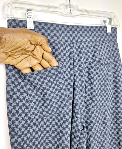 Betabrand Womens Pants Leggings Straight Leg Blue Size Small - Picture 4 of 7