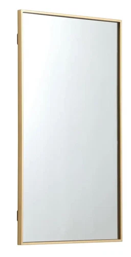Elegant Lighting MR42036BR - Mirrors Home Decor -Gold Frame 20x36 - Picture 1 of 4
