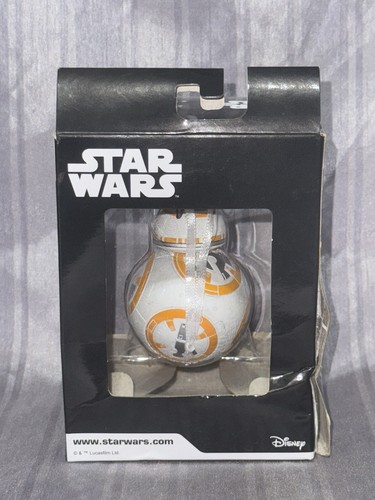 Star Wars Disney BB-8 BB8 Last Jedi- Hallmark Christmas Tree Ornament - Picture 2 of 4