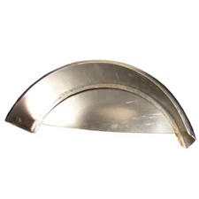 Steel Single Axle Trailer Fender with Back for 14" & 15" Tires (9" x 32" x 15")