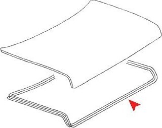 URO Trunk Lid Seal For 1986-1987 Mercedes-Benz 300SDL - Bild 4 von 5