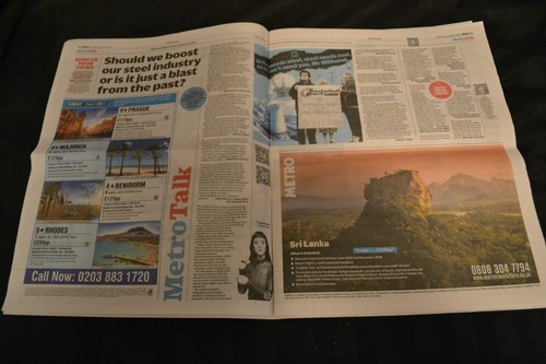 The UK Metro Newspaper 16/04/25 April 16th 2025 Katy Perry in Space! - Picture 6 of 13